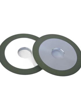 全砂层金刚石单斜边砂轮绿色砂轮磨锯齿合金钨钢