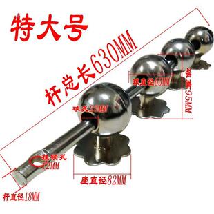 门栓农村老式大门门扣复古门栓铁门木门插销铁棍插杆门闩穿条明锁