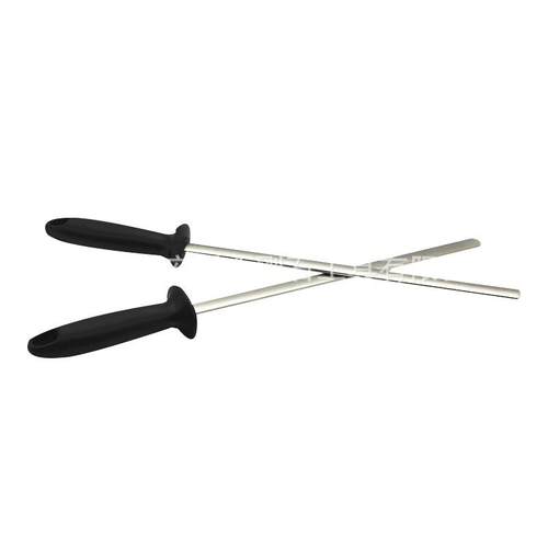 半圆弧型金刚砂磨刀棒家用厨房菜刀便携式磨刀器电镀金刚石磨刀棒