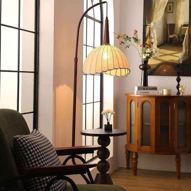 客厅法式中古风落地灯侘寂网红中式复古床头美式置物架一体灯2024,标准件/零部件/工业耗材,车间地垫,淘宝优惠券,粉丝福利购,淘宝优惠卷