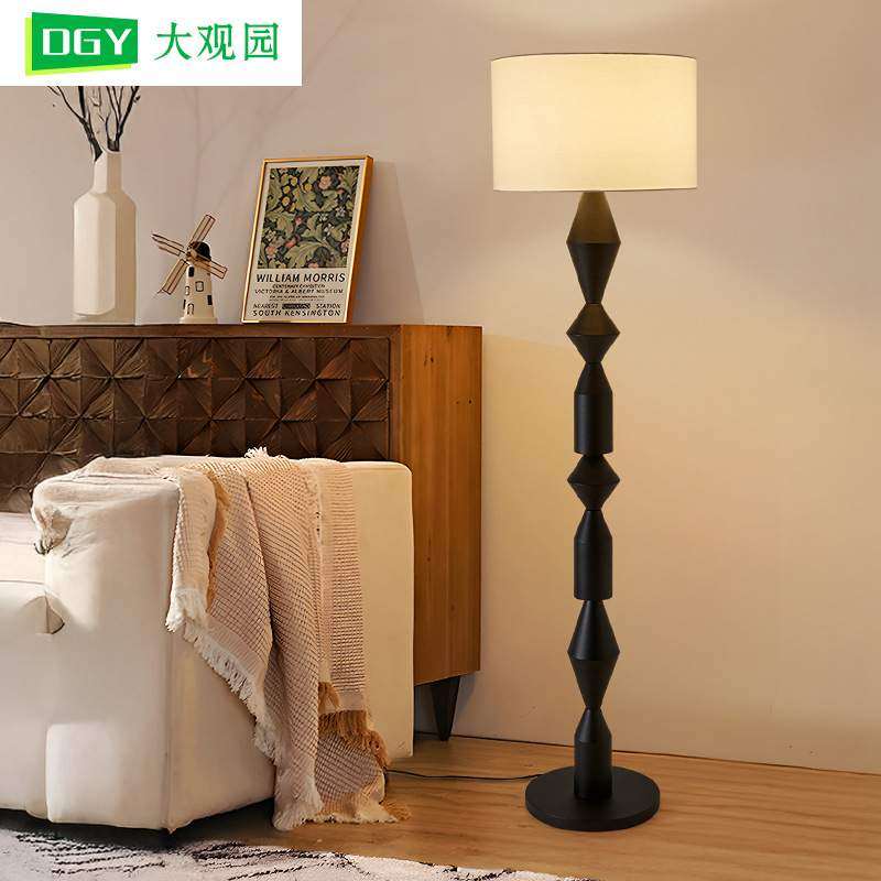 法式侘寂风客厅落地灯美式简约中古风装饰卧室书房氛围落地灯668L,标准件/零部件/工业耗材,车间地垫,淘宝优惠券,粉丝福利购,淘宝优惠卷