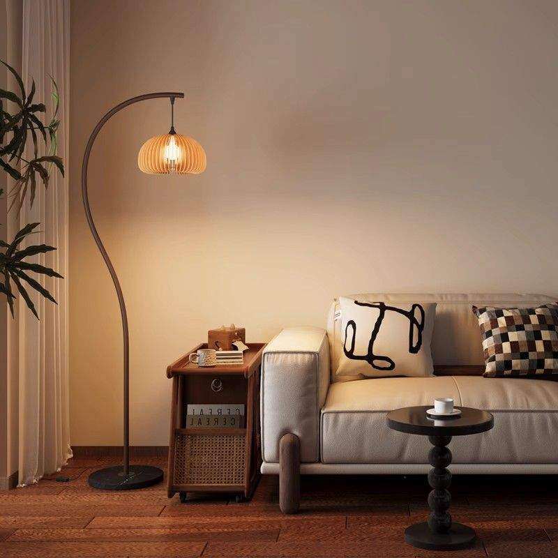 复古风落地灯客厅沙发旁氛围感中古侘寂风卧室书房角落立式台灯,标准件/零部件/工业耗材,车间地垫,淘宝优惠券,粉丝福利购,淘宝优惠卷