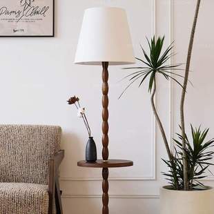 星柚落地灯法式复古氛围灯高级感卧室床头灯中古客厅沙发立式台灯