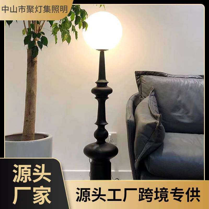 跨境落地灯意大利复古网红罗马柱落地灯北欧中古创意客厅书房卧室,标准件/零部件/工业耗材,车间地垫,淘宝优惠券,粉丝福利购,淘宝优惠卷