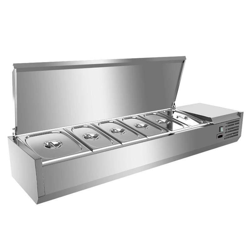 披萨商用台式冷藏披萨台商用甜品沙拉撒料台玻璃罩保鲜展示柜冰箱,商业/办公家具,冷藏展示柜,淘宝优惠券,粉丝福利购,淘宝优惠卷