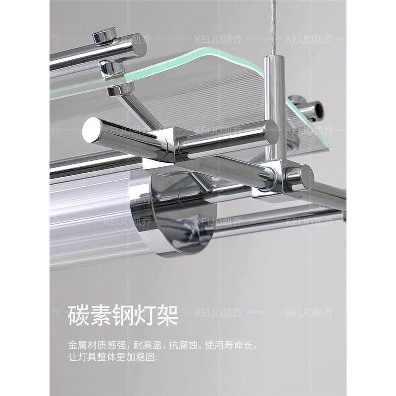 高级感餐厅吊灯现代简约餐桌极简马扎灯长条一字型吧台岛台,家装灯饰光源,智能吊灯,淘宝优惠券,粉丝福利购,淘宝优惠卷