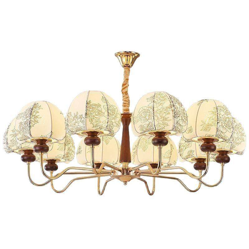 护眼中古风客厅吊灯新款法式新中式美式现代简约餐厅卧室吊灯,家装灯饰光源,智能吊灯,淘宝优惠券,粉丝福利购,淘宝优惠卷