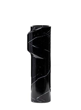 现代轻奢树脂大理石纹纸花瓶家居饰品客厅茶几电视柜餐桌干花花器