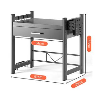 厨房收纳锅架带抽屉微波炉置物架免打孔台面收纳储物收纳架子