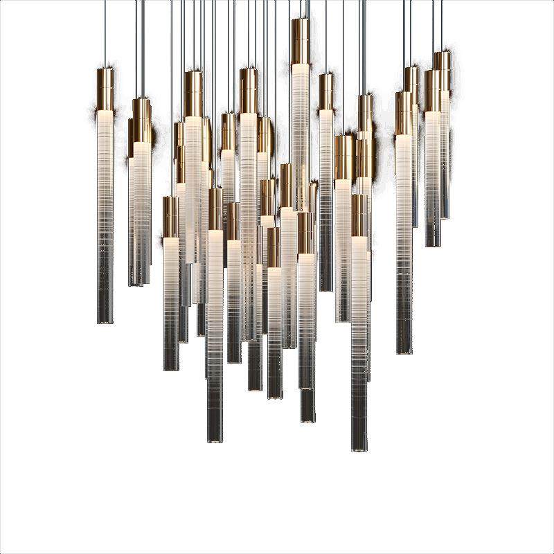 酒店大厅售楼部沙盘宴会厅吊灯个性简约别墅复式楼梯挑高工程灯具,家装灯饰光源,智能吊灯,淘宝优惠券,粉丝福利购,淘宝优惠卷