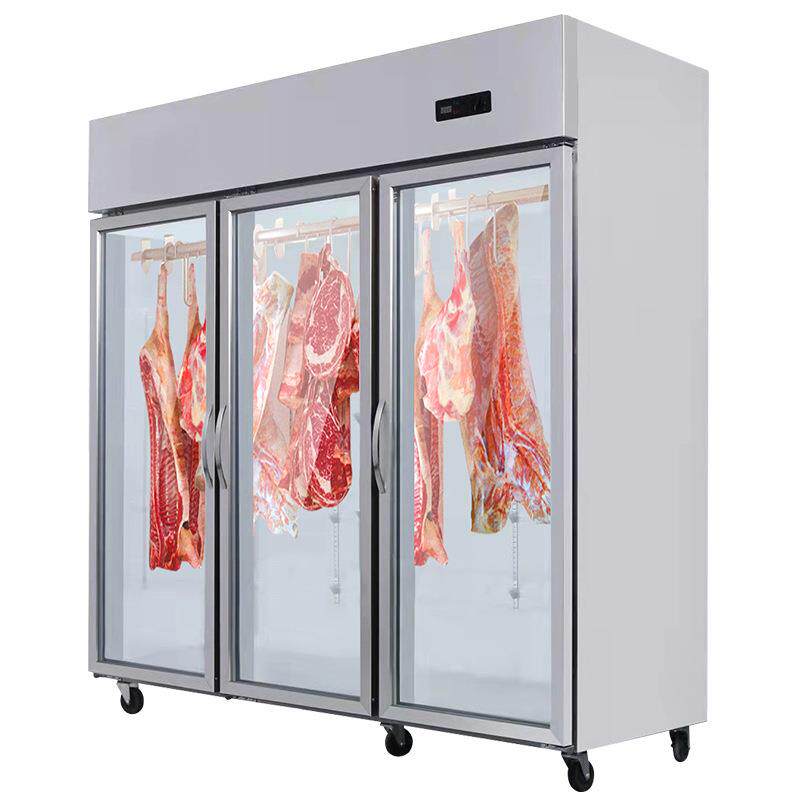 冷藏挂肉柜商用保鲜展示柜熟食柜鲜肉展示柜立式冷鲜肉冷藏展示柜
