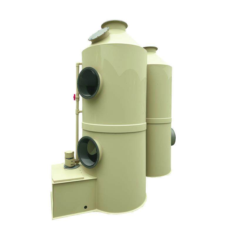 pp喷淋塔废气处理设备工业洗涤塔酸雾不锈钢水淋除尘除雾器净化塔