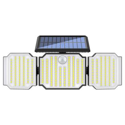 众信新款壁灯户外防水庭院灯人体感应车库院子旋转LED路灯