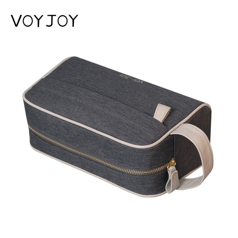 VOYJOY商务洗漱包男士收纳包旅行出差便携数据线整理袋手拎大容量
