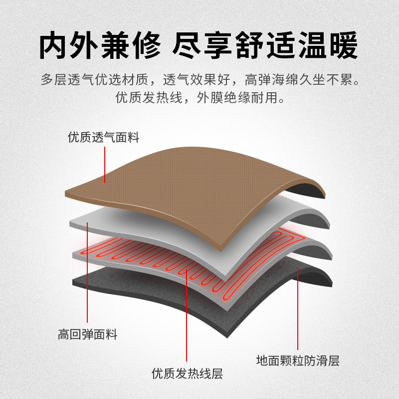电热毯沙发垫美容床小尺寸宿舍保暖加热坐垫办公室沙发上的电褥子