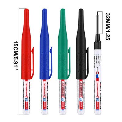 极速1Pc Carpenter Pencil Holder Deep Hole Mechanical Marker