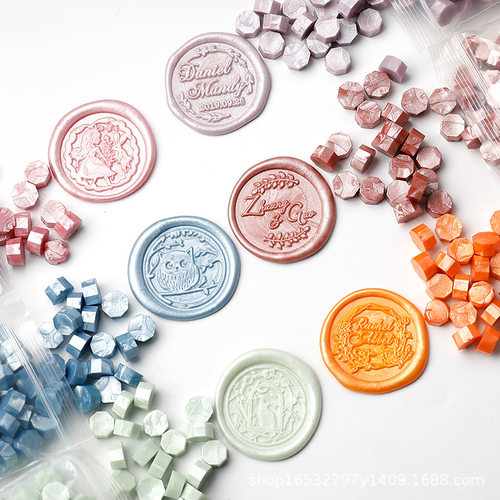 好货itation Seal Wax Beads Retro Envelope Sealing Wax Decora