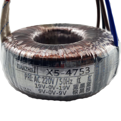 极速X5-4753环形变压器/220V/双19V/双9V胆机功放音响电源/纯铜足