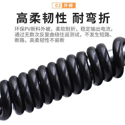 极速标铜5芯2rv2345芯0.国50.7v511.5.平方电源线信号控制电缆