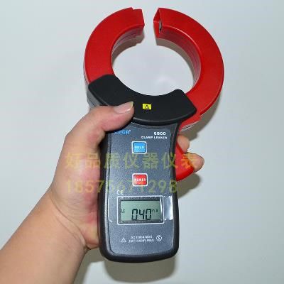 新款专用单/三相高漏电流测试仪68mm钳口钳形电流表1200交流漏电