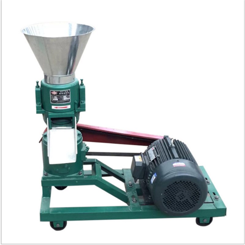 乾湿两用饲料颗粒机 柴油款颗粒饲料机 畜牧养殖小型饲料造粒机