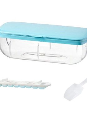 3 in 1 Ice Cube Tray with Lid Silicone Ice Container Maker
