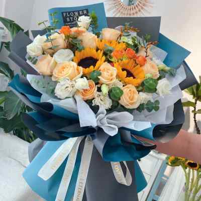 上海鲜花同城速递静安青浦徐汇礼物生日花束红玫瑰康乃馨花店配送