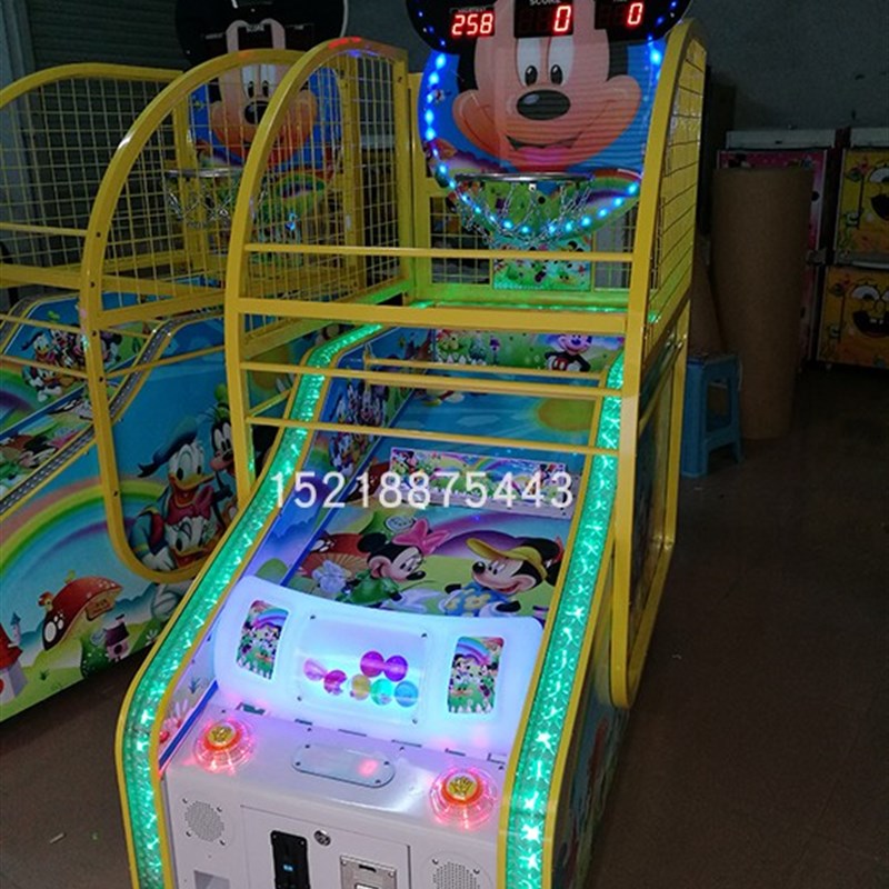 儿童篮球机室内电玩城设备游戏机豪华折叠大型成人投篮机游戏机