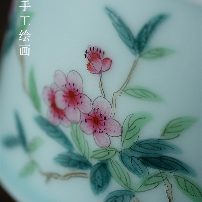 极速全手工绘画电子熏香炉沉香檀香炉电香薰炉室内家用影青陶瓷炉