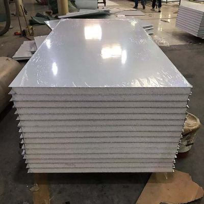 彩钢板夹芯板泡沫EPS隔热复合板净化岩棉板硅岩板玻镁板工厂自营