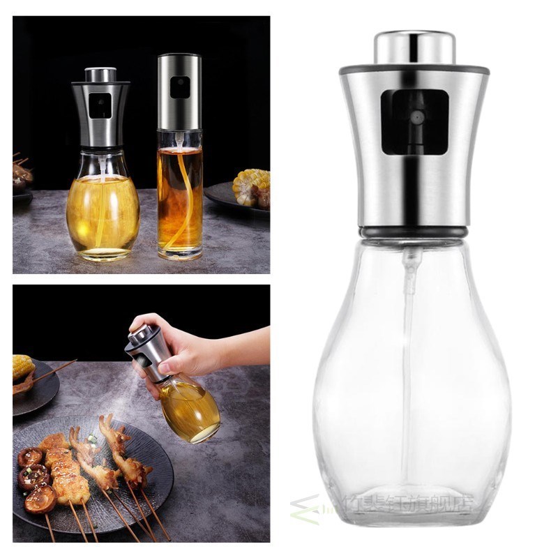 1PCS Oil Spray Bottle Vinegar Sprayer for Grilling Roasting