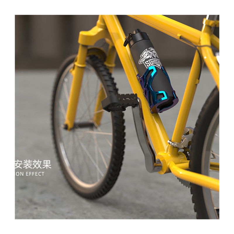 电动车放水杯架机车车把式水壶架超轻大小龟水杯架公路车随意挂
