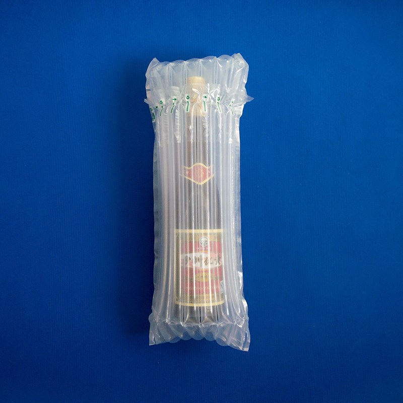 7柱高35CM黄酒气柱袋红酒气柱袋缓冲充气气泡袋快递物流防震包装