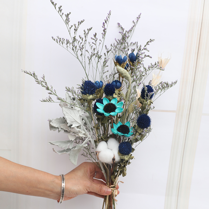 天然真花干花捧花小清新花束生日毕业情人节母亲节教师礼物包邮