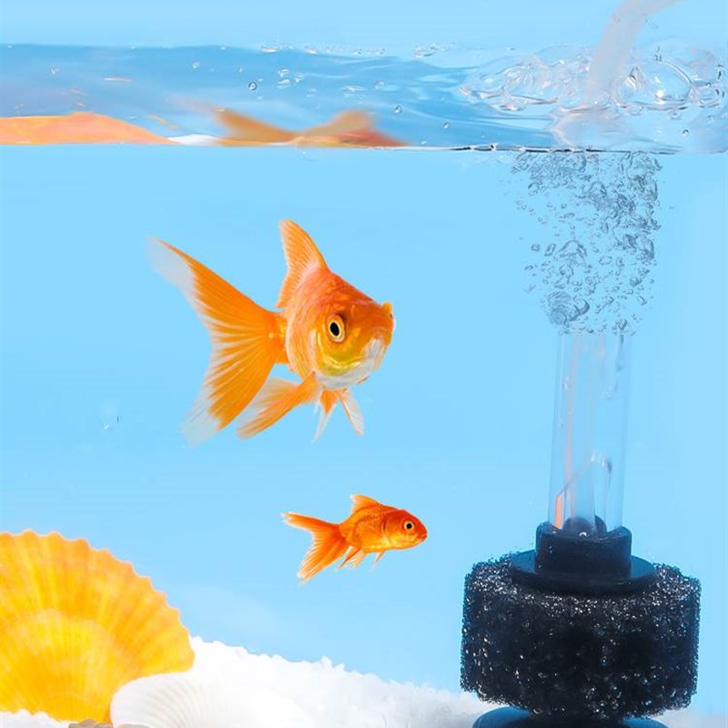水妖精鱼缸过滤器净水循环三合一迷你斗鱼孔雀鱼金鱼小型过滤棉加