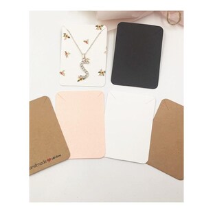 Displays Cardboard Necklace Cards Kraf Packaging 极速Jewelry
