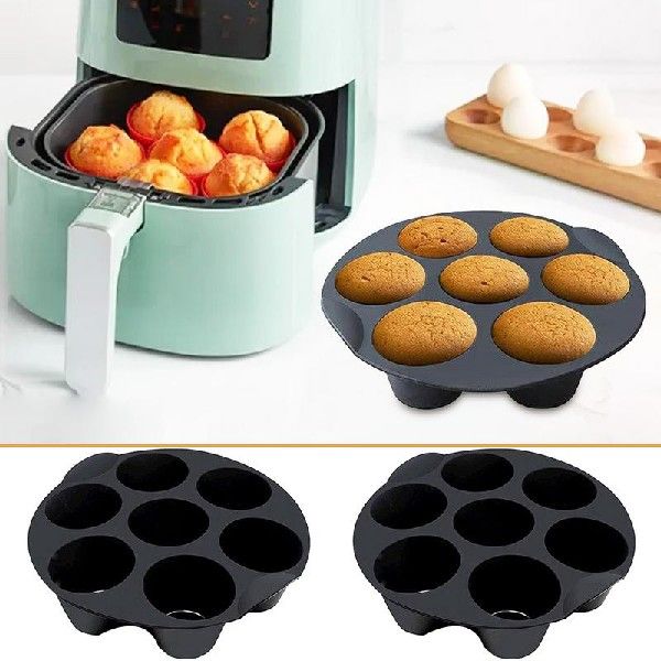 new7 Even Cake Muffin Cup For Air Fryer Accessories Cupcake