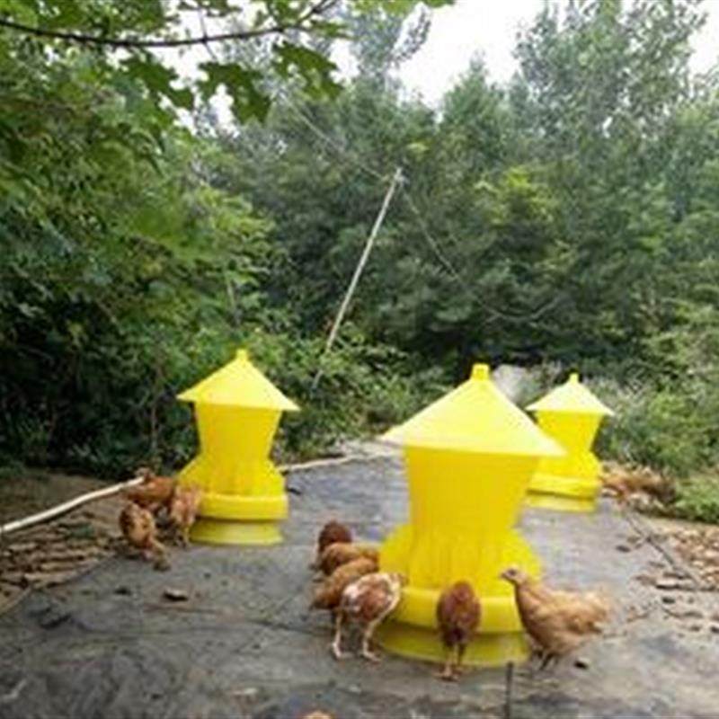 养鸡饲料桶喂食壶喂食器鸡场养殖设备喂食槽鸡喂食盆鸡 下料桶