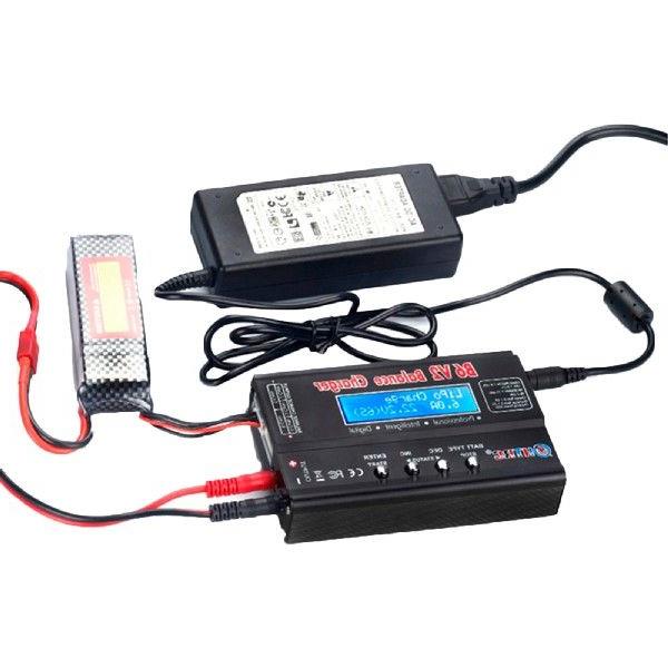 HTRC B6 V2 80W 60A RC Battery Balance Charger for