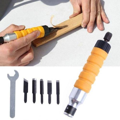 Wood Chisel Carving knives Wrench Flexible Shaft Set for