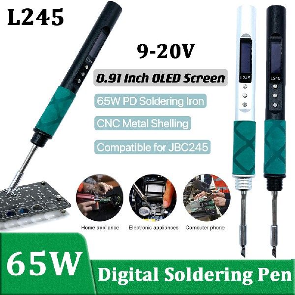 L245 3.2K 65W Digital Electric Soldering Pen CNC Shell