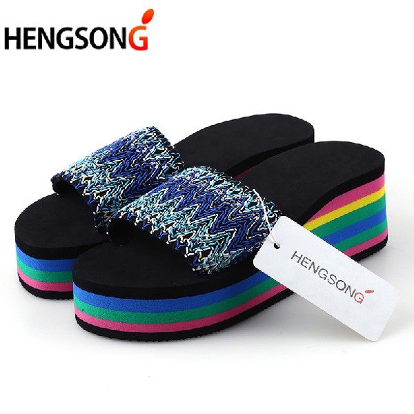 Women Beach Sandals 2018 Summer Beach Shoes Woman Wave