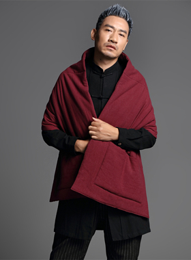 2022 Winter Autumn Men Thicken Scarf Man Scarves Wrap Shawl