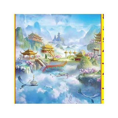 暗新款堂口家山水出马保家堂单全堂烫金家用品单三尺三