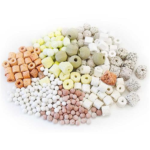 陶瓷环活性炭珊瑚骨火山石龟缸鱼缸细菌屋过滤材料水族箱滤材净水