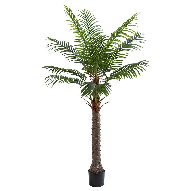 仿真绿植棕榈树假树针葵盆栽热带植物室内外装饰椰子树