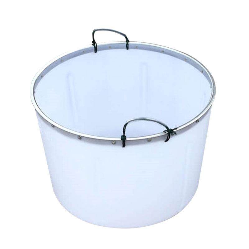 吹塑塑料鱼桶100L大口白色加厚牛筋钢圈熟料螃蟹水产养殖运输圆桶,橡塑材料及制品,塑料桶/塑料瓶/塑料罐,淘宝优惠券,粉丝福利购,淘宝优惠卷