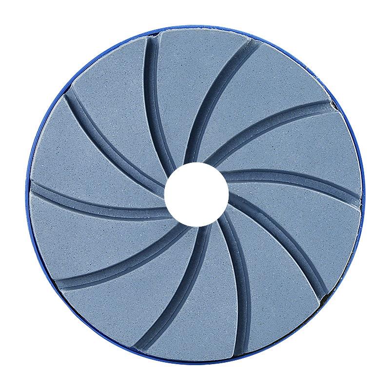 新金刚石抛光片大厚理石英石材花岗岩陶瓷翻蜗牛扣磨倒边角加磨片