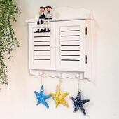 创意木质百叶窗特小号电表箱遮挡箱相框挂墙玄关背景墙面装 饰挂件