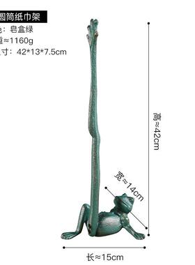 复艺欧式长颈鹿铁艺铁制工艺品玄关客厅电视柜摆件酒柜装饰品创意